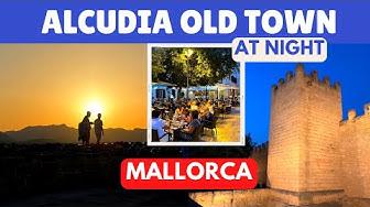 'Video thumbnail for Alcudia Old Town at Night | Sunset & Restaurant Guide'