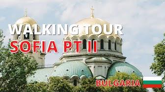 'Video thumbnail for SOFIA | BULGARIA PT II | WALKING TOUR'