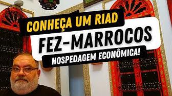 'Video thumbnail for CONHECA UM RIAD NO MARROCOS - Onde se hospedar em FEZ #marrocos'