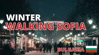 'Video thumbnail for SOFIA | BULGARIA PT I | WALKING TOUR | SNOW | WINTER IN SOFIA'