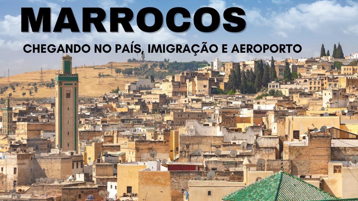 'Video thumbnail for CHEGANDO NO MARROCOS - SETEMBRO 2022 - FEZ - DE LUGAR NENHUM'