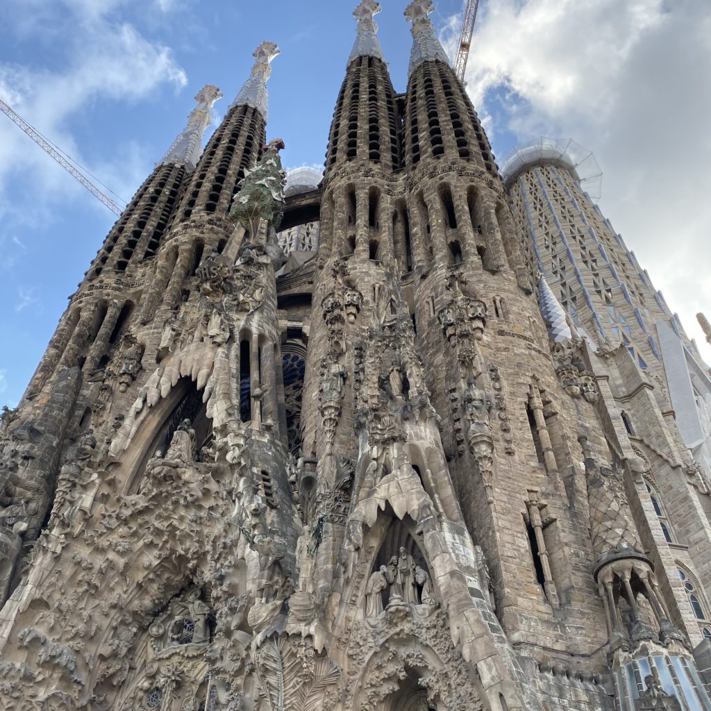 Fachada da Catedral Sagrada Família