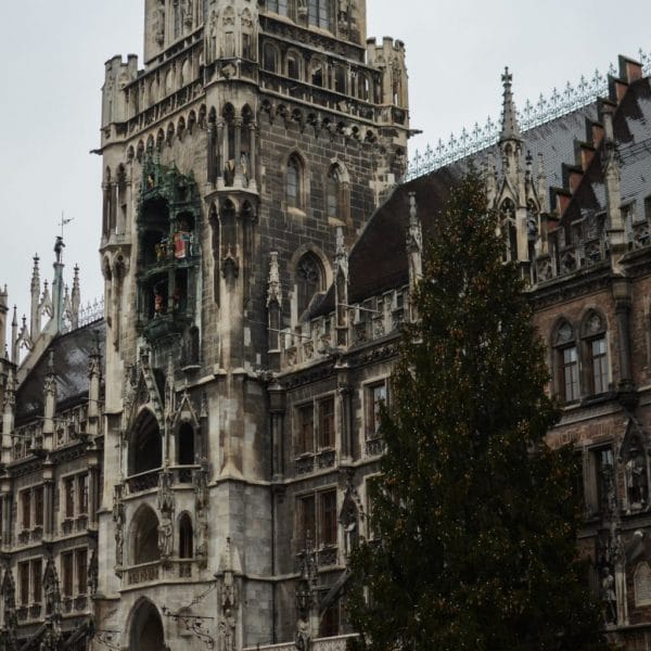 Catedral de Marienplatz em Munique, na Alemanha.