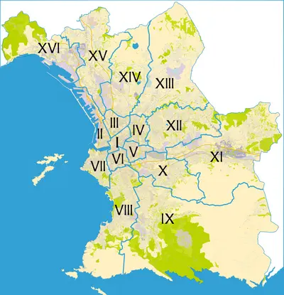 Mapa de Marselha
