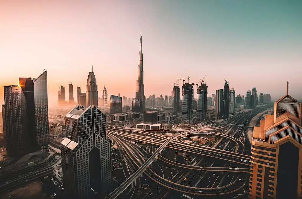 foto da cidade de Dubai
