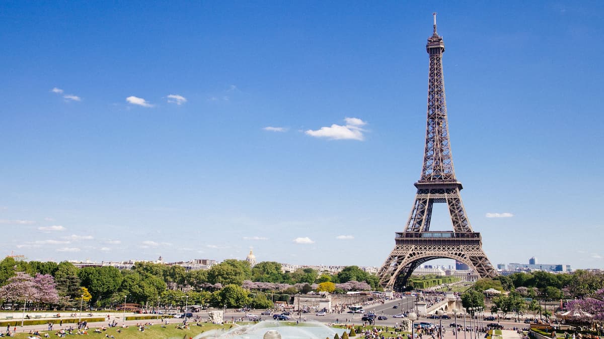 Hotéis com vista para Torre Eiffel- de lugar nenhum