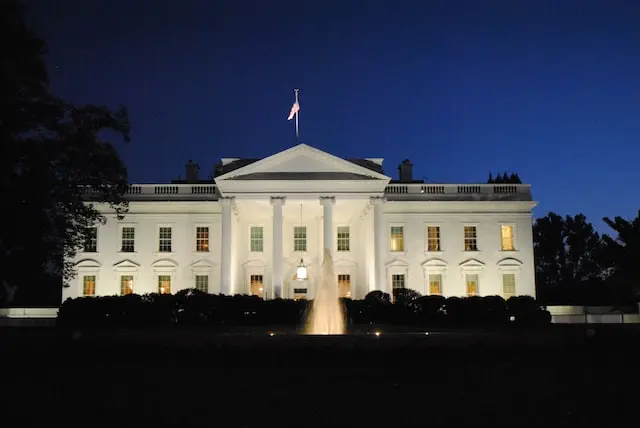 Casa Branca, em Washington - Estados Unidos