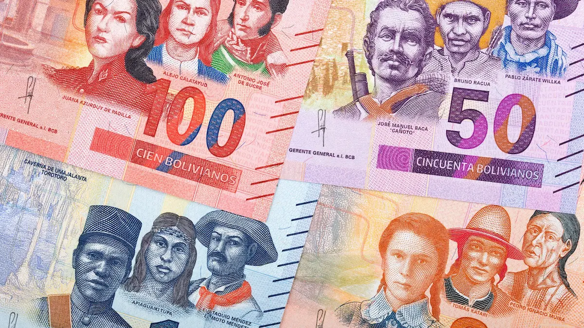 bolivia moeda boliviano
