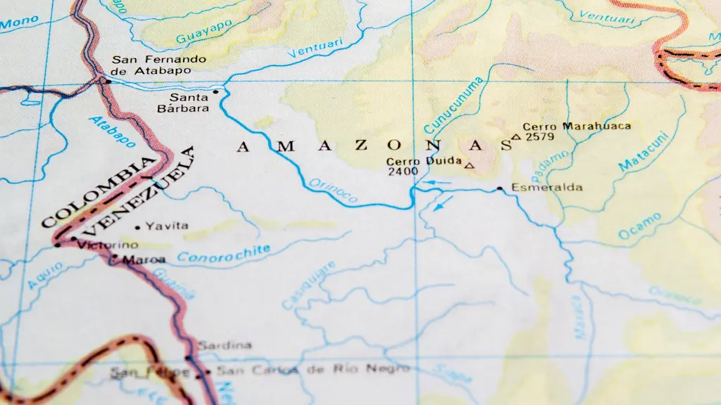 amazonas mapa estado do amazonas