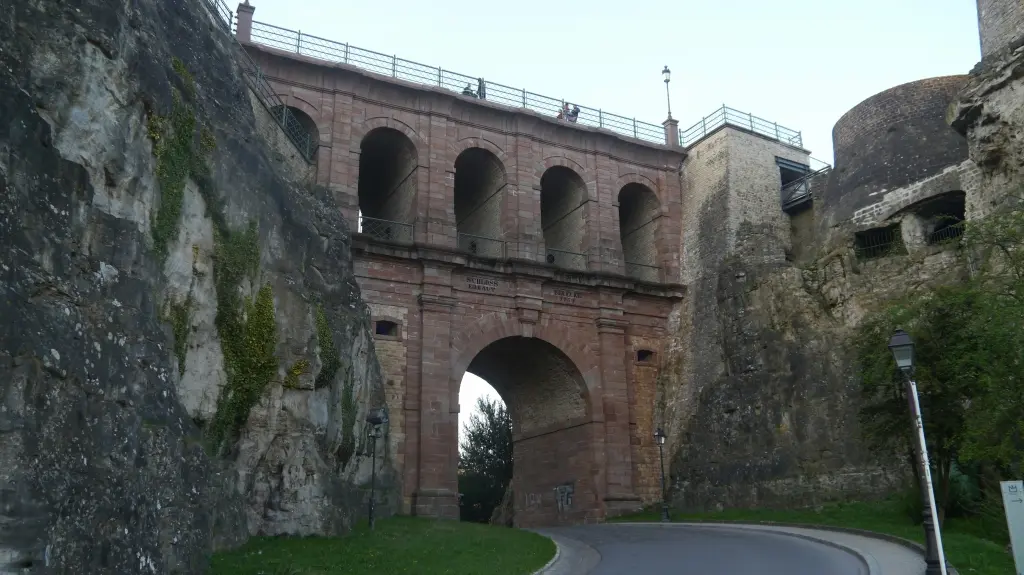 luxemburgo caminho wenzel ponte do castelo