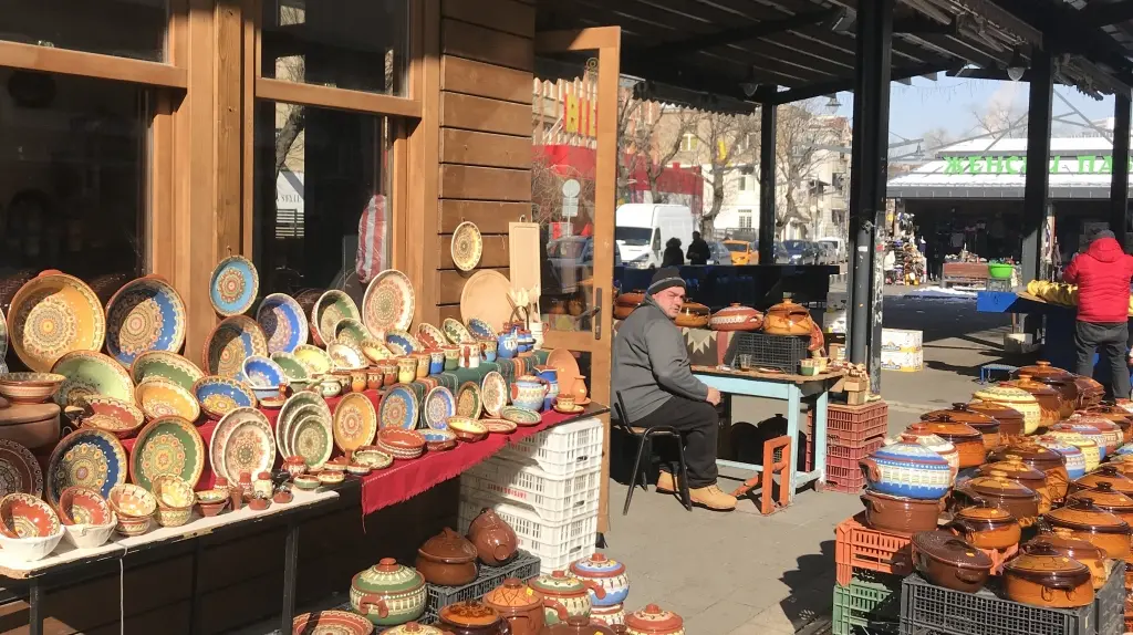 sofía bulgária zhenski pazar mercado das mulheres