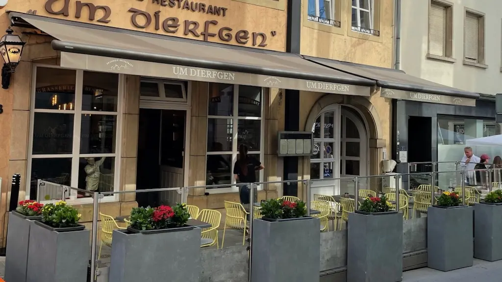 onde comer e beber em luxemburgo um dierfgen